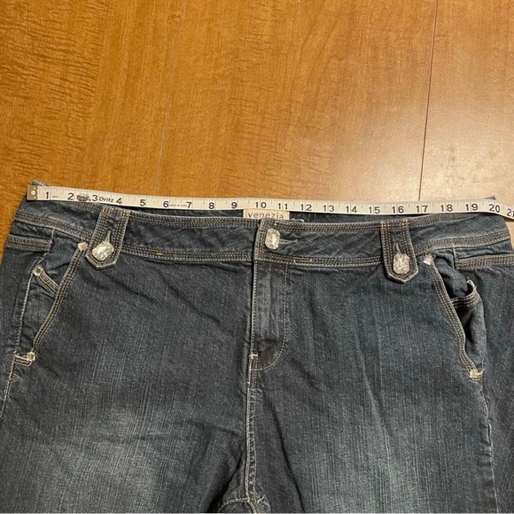 Venezia (Lane Bryant) Women’s Blue Denim High Waist Bootcut Jeans Size 20 - Picture 11 of 11